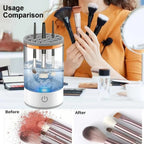 Cosmetic Makeup Brush Cleaner Automatic Rotating USB Portable Electric/Cosmetic Makeup Brush Washing Machine