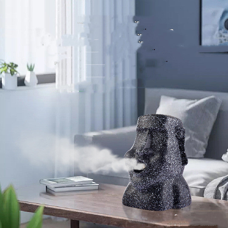 Portrait Stone USB Quiet Retro Humidifier Ornament
