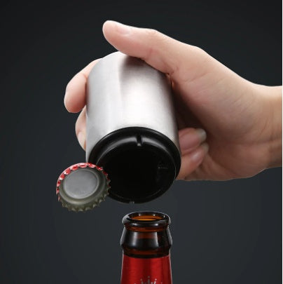 Creative Stainless Steel Beer Bottle Opener - Bar Press Opener - Bottle Opener Automatic
