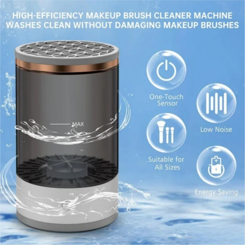 Cosmetic Makeup Brush Cleaner Automatic Rotating USB Portable Electric/Cosmetic Makeup Brush Washing Machine