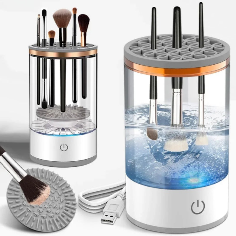 Cosmetic Makeup Brush Cleaner Automatic Rotating USB Portable Electric/Cosmetic Makeup Brush Washing Machine