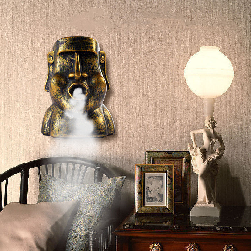 Portrait Stone USB Quiet Retro Humidifier Ornament